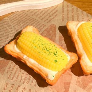 ของเล่นบีบจำลองรูปทาร์ตข้าวโพด ทำจากวัสดุ TPR ช่วยคลายเครียดและลดความวิตกกังวล เหมาะสำหรับเด็กชาย เด็กหญิง และเด็กๆ - Product Image 4