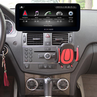 Acardash layar Android mobil, Qualcomm Snapdragon 662 Android 11 8 + 256g Navi untuk Kelas C W204 Ntg4.0 12.3 inci layar Android