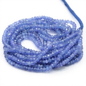 Gemas al por mayor Mehradjuddin: Tanzanita natural suelta, corte ovalado 2*3mm, con efecto de juego de color/llama para decoración de relojes, tira de 12 pulgadas - Product Image 3