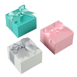 Ciel terre couverture fleur boîte à bijoux boîte à bagues et boîte-cadeau gros papier bijoux conteneur - Product Image 1