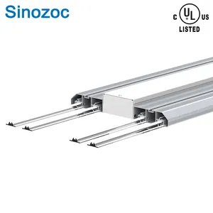 High Bay Led Linear Light Sinozoc Professional Linear Highbay 50w 100w 150w 200w Led Linear High Bay Light 130lm/w~180lm/w For Warehouse And Industrial