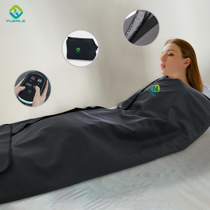 Selimut Sauna tali Velcro rumah portabel, untuk cakupan seluruh tubuh AU US EU colokan termasuk - Product Image 3