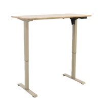 Bureau de travail électrique réglable en hauteur, en bois, personnalisable, OEM, pour ordinateur, moderne, disponible en gros
