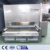 HUARAN 1500kg/u Industriële IQF Bandvriesmachine met Automatische Motor RVS 304 Commerciële Koelapparatuur