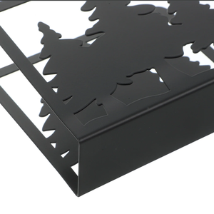 Black Metal Christmas <b>Tree</b> Napkin Holder For Home Restaurant <b>Tabletop</b> Christmas Gifts in Best Price - Product Image 3