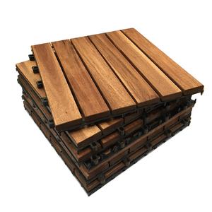 Carreaux de sol en bois d'acacia pour plancher en bois, matériel solide, pour bricolage, du Vietnam, à usage extérieur - Product Image 1