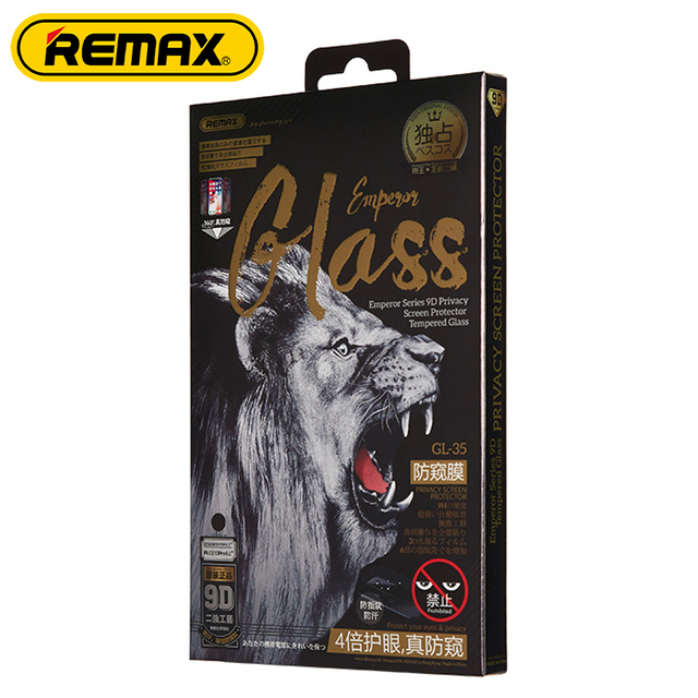 Gl-35 Emperor Series 9d Anti-peeping Phone Privacy Tempered Glass Screen Protector For 15 14 13 12 Pro
