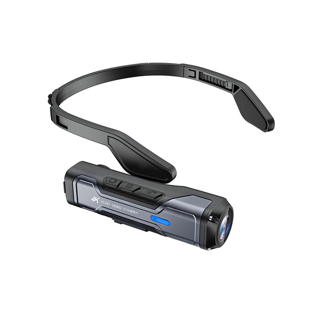 Digital Camcorder Outdoors Professional Head Wearable Sports Camera 4K for YouTube Video