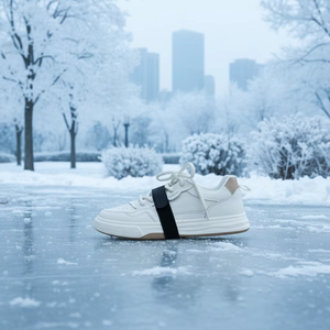 Crampones de Acero Inoxidable Antideslizantes, Duraderos e Impermeables, para <span class=keywords><strong>Botas</strong></span> de Senderismo en Hielo y Nieve, con Puntas Antideslizantes para Exteriores - Product Image 1