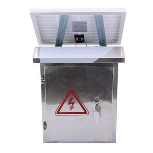 HPSFENCE 0.5J 1J 2J Électrificateur de clôture solaire en acier inoxydable, étanche, portée 20KM, équipement de clôture pour bétail et ranch - Product Image 6