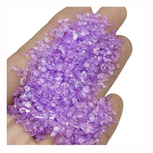 450g de Cuentas de Vidrio Trituradas Irregulares, Virutas de Cristal para Joyería, Relleno y Decoración de Uñas - Product Image 5