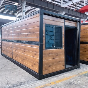 20ft Luxury Tiny House 2 Mobile Home Prefab hotel shop Office Building Prefabricated X Foldable Folding <b>Container</b> House - Product Image 1