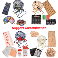 Factory Direct 90 boules de bingo comprend des marqueurs de Cage Master Board Family Fun Night Deluxe Bingo Game Set