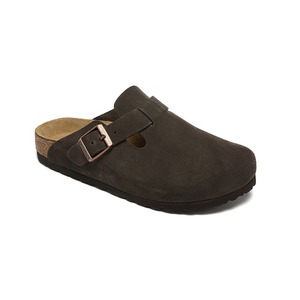Fabricant expert de sabots Boston en daim, <span class=keywords><strong>mules</strong></span> <span class=keywords><strong>orthopédiques</strong></span> personnalisées à marque privée, sandales en liège souple pour la vente en gros - Product Image 1
