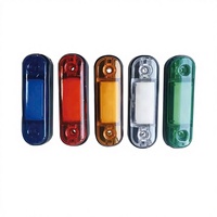 Feu latéral de camion à LED 12V-24V, feu de signalisation de remorque, clignotant, feu de gabarit, éclairage de largeur de véhicule 9cm*3cm ZQ-BD-088