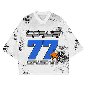 <b>Top</b> Ranking Men's Casual Hip Hop T-shirts Spandex/Polyester Knitted 200g Digital Printing Quick Dry OEM Service Custom <b>Patchwork</b> - Product Image 6