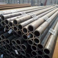 Tubería de Acero sin Costura ASTM A53 de Primera Calidad, Diámetro Recto Ordinario de 20 mm a 219 mm, para Materiales de Construcción