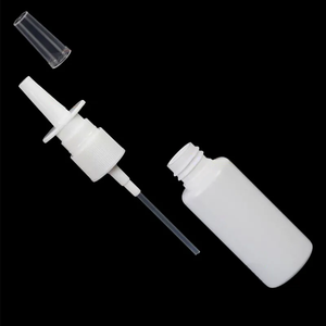 Petit flacon de pulvérisation nasale vide 10ml 15ml 30ml contenant de lavage de nez 0.3oz 0.5oz 1oz rinçage des sinus pour l'utilisation de médicaments - Product Image 2