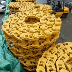 Listo para enviar: Conjunto de cadena de oruga para excavadoras Komatsu Shantui D155-D85-D65-160 - Piezas de chasis para excavadoras - Product Image 1