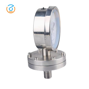 Micro áp lực kỹ thuật số cơ hoành đo kPa Threaded thép không gỉ dưới gắn cho chất lỏng nhà máy giá - Product Image 2