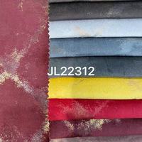JL22312 Textile de Maison 100% Polyester Hollande Velours Bronzé Rembourrage Tricoté Technique de Trame pour Voiture Meubles Tissus Offre Spéciale
