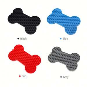 Fabricant personnalisé de tapis de lécher pour chien en silicone pour alimentation lente avec ventouses - Product Image 6
