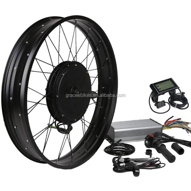 Order Directly 1000w 1500w 2000w 3000w 26/27.5'' Mtx Electric Bike Kit Brushless Hub Motor Ebike Conversion Kit With Color Sw900