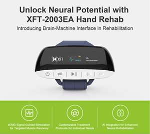 Sistem Rehabilitasi Tangan Klinis XFT-2003EA dengan Pemantauan EMG, Visualisasi Kekuatan Otot, dan Protokol Perawatan yang Dapat Disesuaikan - Product Image 2