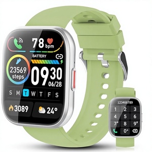 Smart <b>Watch</b> Men Women <b>Rectangular</b> for Calling 110+ Sports Modes Heart Rate/Sleep Monitor IP68 Waterproof Fitness Tracker - Product Image 3