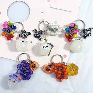 Portachiavi per Auto in Offerta, Ciondolo per Borsa e Telefono, Gioiello Divertente, Ciondolo a Forma di Fantasma con Cappuccio per Halloween, Portachiavi per Mia Figlia - Product Image 1