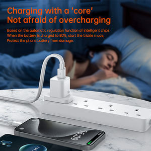 UK Plug PD <span class=keywords><strong>30W</strong></span> Double Port Adaptateur <span class=keywords><strong>Chargeur</strong></span> Type C USB C <span class=keywords><strong>Chargeur</strong></span> de charge rapide pour <span class=keywords><strong>iPhone</strong></span> 15 16 Pro Max 3.0 Fonction - Product Image 5