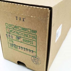 Whole Sale MF1/4W-180ohm1% T52 1/4W Resistors Metal Film Resistors 180ohm 1% 1/4W - Product Image 1