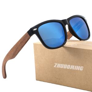 2024 Personnalisable <span class=keywords><strong>Acheter</strong></span> en vrac Lunettes <span class=keywords><strong>de</strong></span> soleil en bois Polarisé Bleu Vert Marron À la mode pièce - Product Image 5