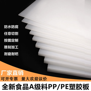 Far Sail PP Board 1mm To 20mm Thickness Food Grade Corrosion Resistant Plastic Plate For Processed Food Applications - Product Image 3