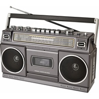 MLK-8087 Radio cassette portable professionnelle, enregistreur audio, lecteur de cassettes AM FM SW