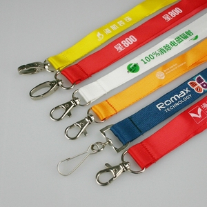 Cordón Promocional con Logotipo Personalizado, Cordón de Poliéster para el Cuello, Impresión por Sublimación con Transferencia de Calor para Porta Tarjetas - Product Image 1