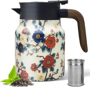 <span class=keywords><strong>Théière</strong></span> thermos sous vide écologique à double paroi en acier inoxydable 304 avec <span class=keywords><strong>infuseur</strong></span> - Product Image 1