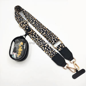 Hot Portable Mobile Phone Lanyard Zipper Bag Correa extraíble hecha de poliéster duradero - Product Image 6