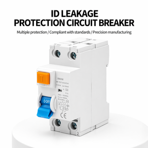 Disjoncteur différentiel RCCB <span class=keywords><strong>2P</strong></span>/4P 25-100A AC/A/B Type <span class=keywords><strong>ID</strong></span> RCD <span class=keywords><strong>30mA</strong></span>/100mA/300mA - Product Image 3