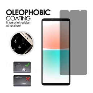 Verre trempé pour <span class=keywords><strong>Sony</strong></span> <span class=keywords><strong>Xperia</strong></span> 1 5 10 II III IV Privacy Anti-spy Screen Protector pour <span class=keywords><strong>Sony</strong></span> Xperia1 10 VI - Product Image 3