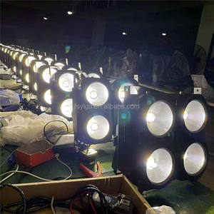 איכות גבוהה שלב מנורת ציוד cob בלינדר 400w dmx 4 עיניים <span class=keywords><strong>blinder</strong></span> קהל cob אור - Product Image 6
