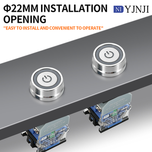 Interrupteur réinitialisable GQ38-11D avec indicateur lumineux, interrupteur autobloquant GQ38-11DS - Composants électriques de qualité supérieure, fonctionnement fiable - Product Image 5