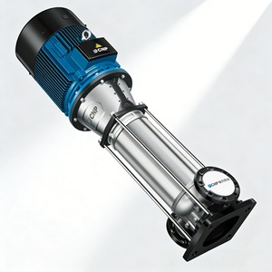 Vertical Multistage Centrifugal <b>Pump</b> ACG 1 In <b>Electric</b> Three Phase Motor Clear <b>Water</b> Supply For Residential Commercial - Product Image 3