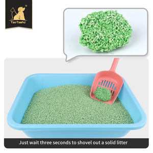 Kolay bertaraf yıkanabilir ezilmiş Tofu kedi kumu hayvan yatılı - Product Image 4