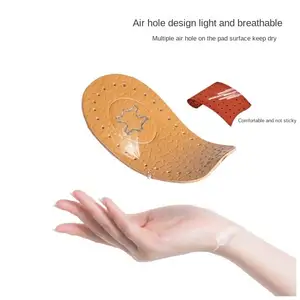 Comfort Leather Shoe Heel Cushion Support Pads Foam Latex Orthotic Insoles Inserts Pads For Shoes Boots