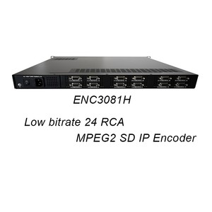 (ENC3081H) Encodeur <span class=keywords><strong>AV</strong></span> <span class=keywords><strong>IPTV</strong></span> pour réseau local, 24 canaux, MPEG2 avec sortie IP UDP Unicast/Multicast - Product Image 3