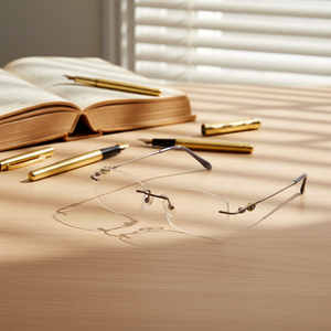 2026年ラグジュアリーレディースキャットアイメガネ　おしゃれなブルーライトカットパソコン用読書メガネ（女性用） - Product Image 4