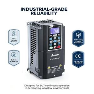 Variador de Frecuencia Delta VFD2000CP43A-00 Serie CP2000 de 200KW 380V Trifásico de Alta Potencia para Equipos de Tratamiento de Agua - Product Image 5