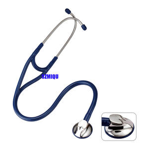 Szmiqu estetoscópio médico, suprimentos para aparelho auditivo com cabeça dupla, cardiologia - Product Image 3