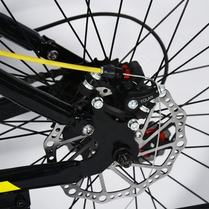 <span class=keywords><strong>Bicicleta</strong></span> de Montaña Plegable de <span class=keywords><strong>26</strong></span> Pulgadas con Cuadro de Acero, Frenos de <span class=keywords><strong>Disco</strong></span>, 21 Velocidades, Suspensión <span class=keywords><strong>Trasera</strong></span> y Logotipo Personalizable - Product Image 4